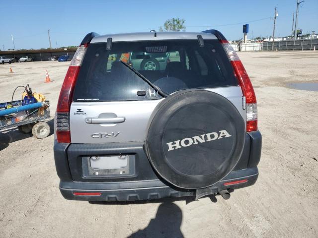 JHLRD78835C007855 - 2005 HONDA CR-V EX GRAY photo 6