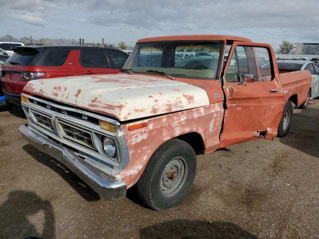 F15GLY33713 - 1977 FORD F150 ORANGE photo 1