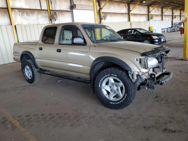 5TEGN92N53Z160571 - 2003 TOYOTA TACOMA DOUBLE CAB PRERUNNER GOLD photo 4