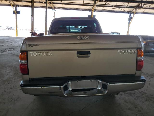5TEGN92N53Z160571 - 2003 TOYOTA TACOMA DOUBLE CAB PRERUNNER GOLD photo 6