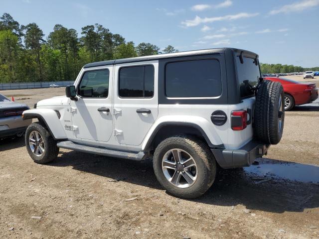 1C4HJXEG1LW298784 - 2020 JEEP WRANGLER U SAHARA WHITE photo 2