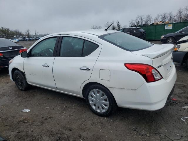 3N1CN7AP4FL843085 - 2015 NISSAN VERSA S WHITE photo 2