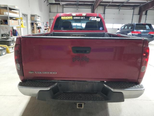 1GCDT196468214361 - 2006 CHEVROLET COLORADO RED photo 6