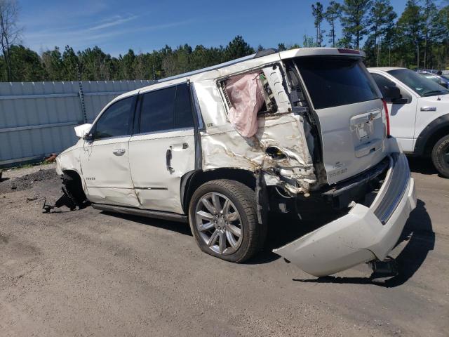 1GNSCCKC6FR173946 - 2015 CHEVROLET TAHOE C1500 LTZ WHITE photo 2