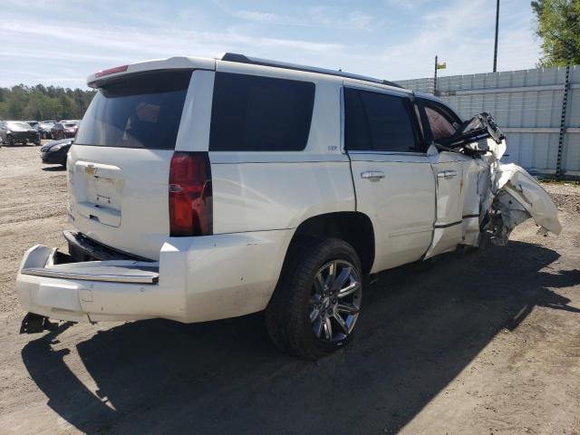 1GNSCCKC6FR173946 - 2015 CHEVROLET TAHOE C1500 LTZ WHITE photo 3