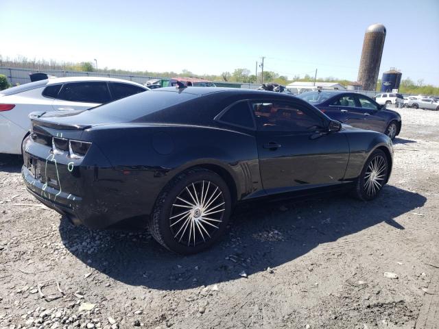 2G1FA1E33D9189991 - 2013 CHEVROLET CAMARO LS BLACK photo 3