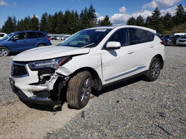 5J8TC2H59LL038122 - 2020 ACURA RDX TECHNOLOGY WHITE photo 1