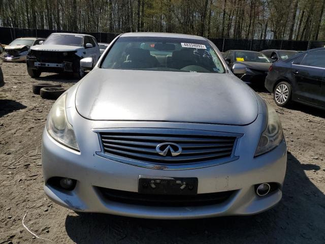 JN1CV6ARXDM751378 - 2013 INFINITI G37 SILVER photo 5