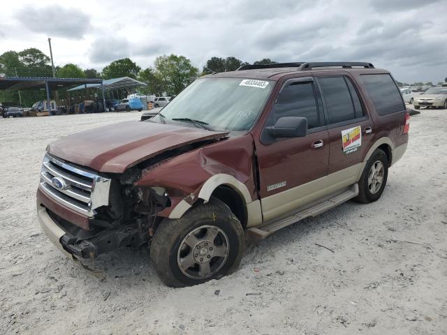 1FMFU17578LA22024 - 2008 FORD EXPEDITION EDDIE BAUER BURGUNDY photo 1