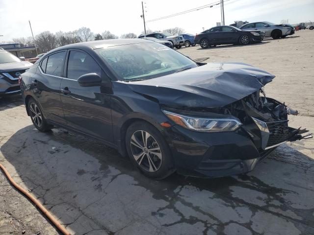 3N1AB8CV2LY292896 - 2020 NISSAN SENTRA SV BLACK photo 4