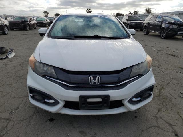 2HGFG3B09FH529988 - 2015 HONDA CIVIC EXL WHITE photo 5