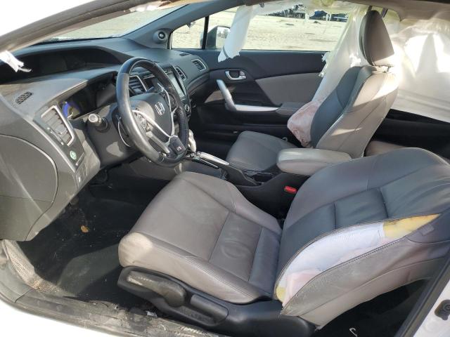 2HGFG3B09FH529988 - 2015 HONDA CIVIC EXL თეთრი ფოტო 7