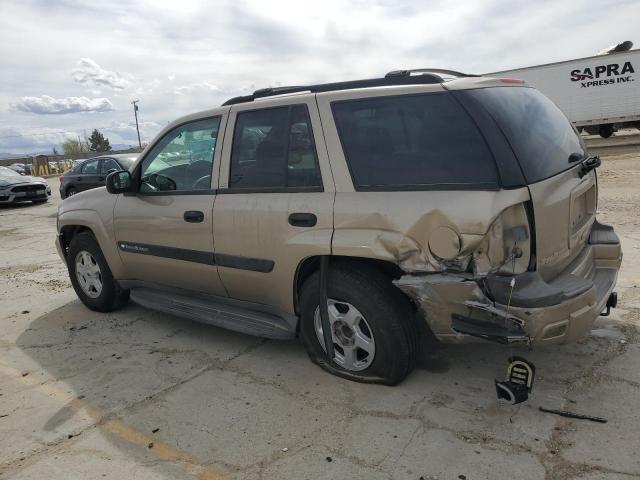 1GNDS13S432141717 - 2003 CHEVROLET TRAILBLAZE TAN photo 2