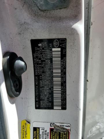 2T1BU4EE7CC796605 - 2012 TOYOTA COROLLA BASE Ağ foto 13