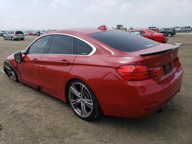 WBA4E5C59HG189013 - 2017 BMW 440XI GRAN COUPE RED photo 2