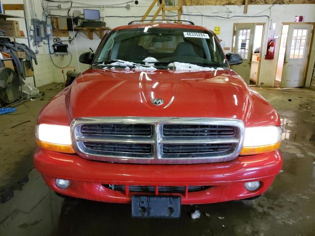 1D4HS48N33F630118 - 2003 DODGE DURANGO SLT RED photo 5