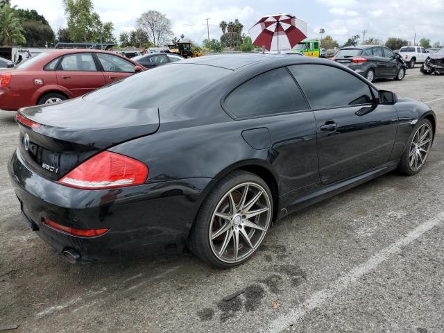 WBAEA53509CV91933 - 2009 BMW 650 I BLACK photo 3