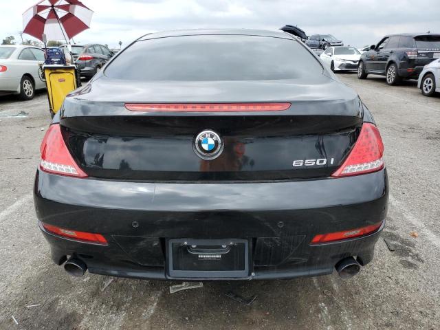 WBAEA53509CV91933 - 2009 BMW 650 I BLACK photo 6