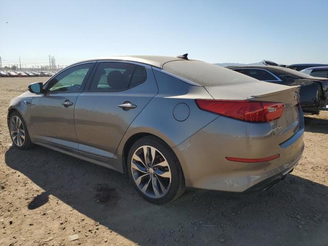 5XXGR4A6XEG305865 - 2014 KIA OPTIMA SX GRAY photo 2