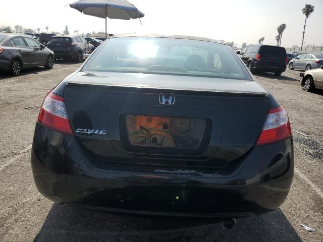 2HGFG12858H526857 - 2008 HONDA CIVIC EX BLACK photo 6