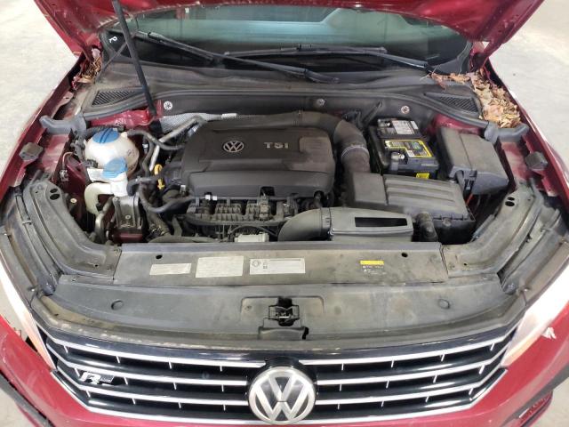 1VWDT7A32HC047015 - 2017 VOLKSWAGEN PASSAT R-LINE ბურგუნდია ფოტო 11