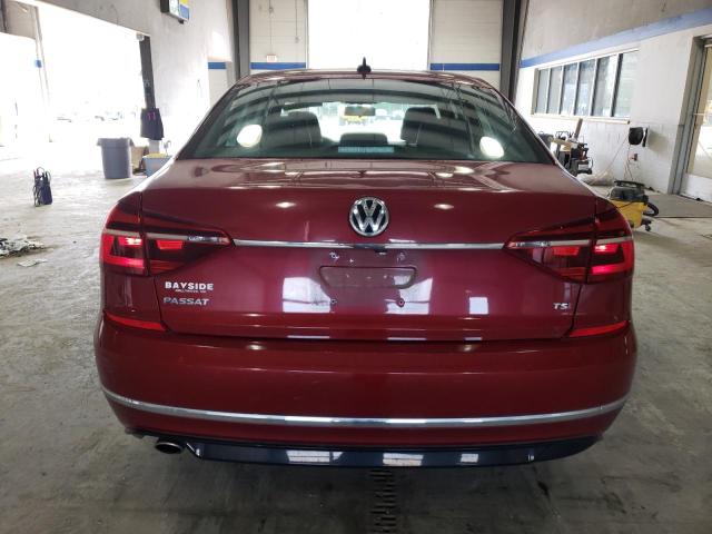 1VWDT7A32HC047015 - 2017 VOLKSWAGEN PASSAT R-LINE ბურგუნდია ფოტო 6