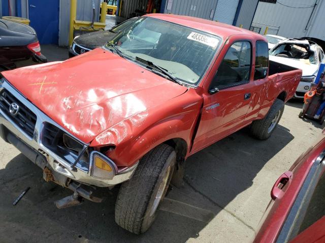 4TAVN73F2SZ039960 - 1995 TOYOTA TACOMA XTRACAB RED photo 1