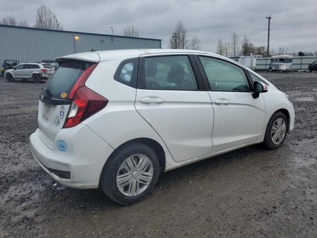 3HGGK5H40KM723510 - 2019 HONDA FIT LX WHITE photo 3