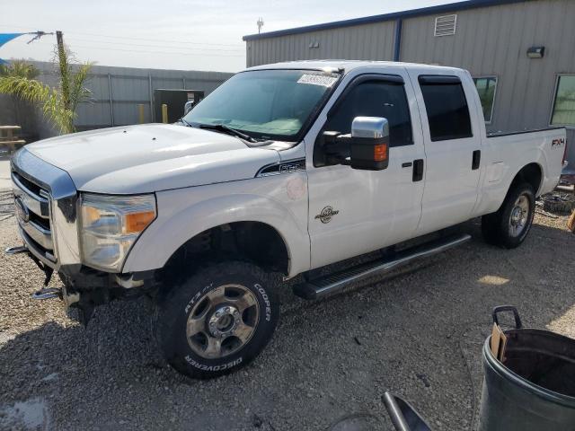 1FT7W2BT0BEC61540 - 2011 FORD F250 SUPER DUTY WHITE photo 1