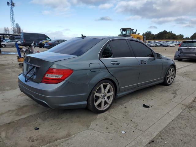 WDDGF4HB6CA643368 - 2012 MERCEDES-BENZ C 250 CHARCOAL photo 3