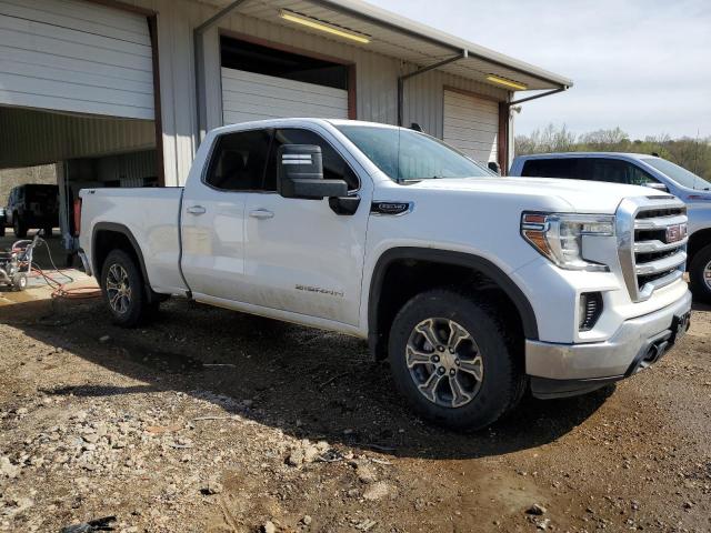 1GTR9BEDXMZ144662 - 2021 GMC SIERRA K1500 SLE WHITE photo 4