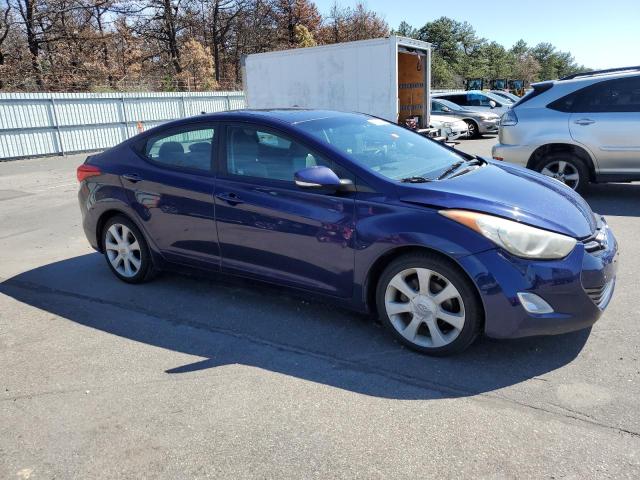 5NPDH4AE9BH019700 - 2011 HYUNDAI ELANTRA GLS BLUE photo 4