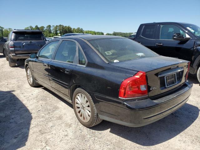 YV1TS592361446746 - 2006 VOLVO S80 2.5T BLACK photo 2