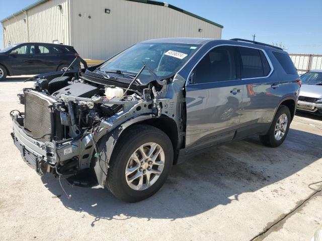 1GNERGKW1KJ300351 - 2019 CHEVROLET TRAVERSE LT GRAY photo 1