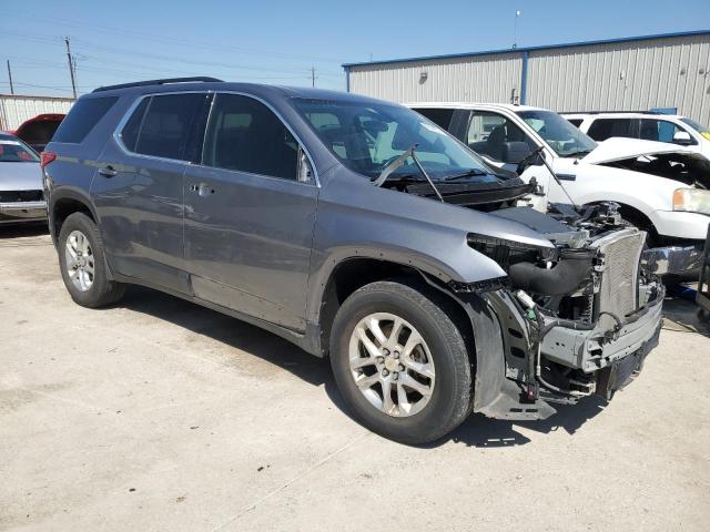 1GNERGKW1KJ300351 - 2019 CHEVROLET TRAVERSE LT GRAY photo 4