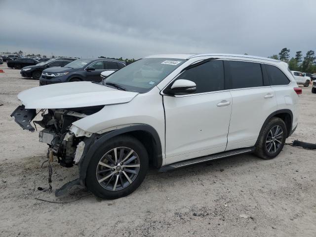 5TDKZRFH2HS521729 - 2017 TOYOTA HIGHLANDER SE WHITE photo 1