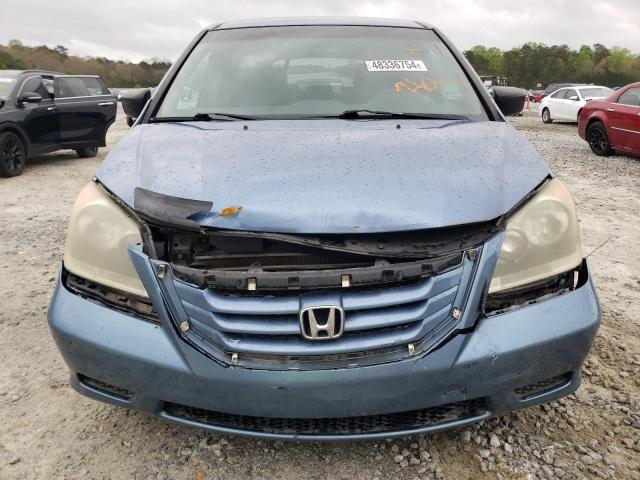 5FNRL38209B008037 - 2009 HONDA ODYSSEY LX BLUE photo 5