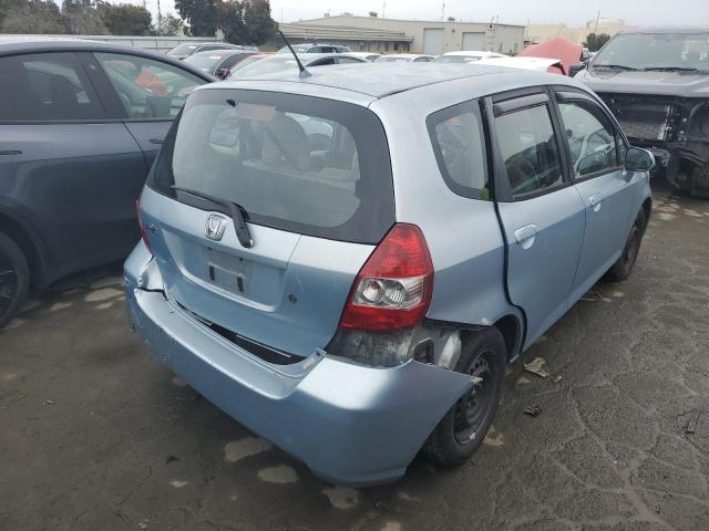 JHMGD37477S061646 - 2007 HONDA FIT BLUE photo 3