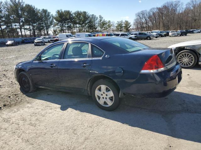 2G1WB58K981299827 - 2008 CHEVROLET IMPALA LS BLUE photo 2