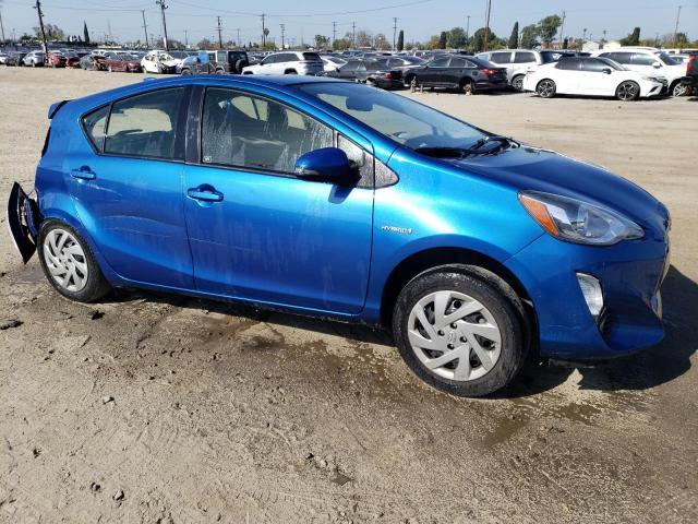 JTDKDTB39F1088555 - 2015 TOYOTA PRIUS C BLUE photo 4