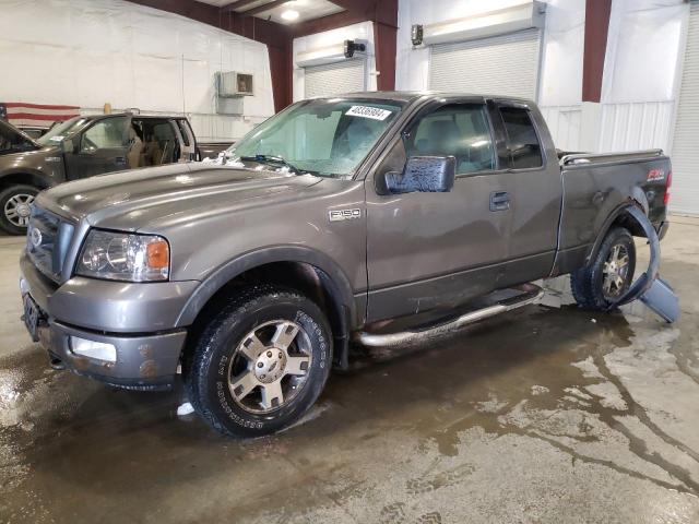 1FTPX14504NA27004 - 2004 FORD F150 GRAY photo 1