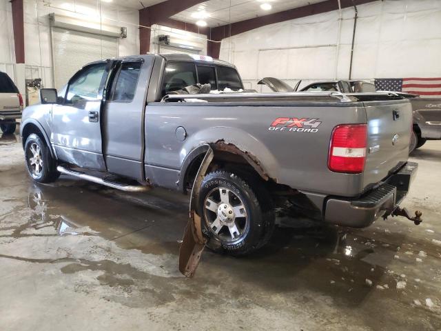 1FTPX14504NA27004 - 2004 FORD F150 GRAY photo 2