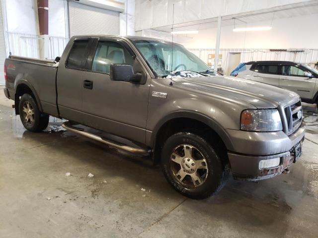 1FTPX14504NA27004 - 2004 FORD F150 GRAY photo 4