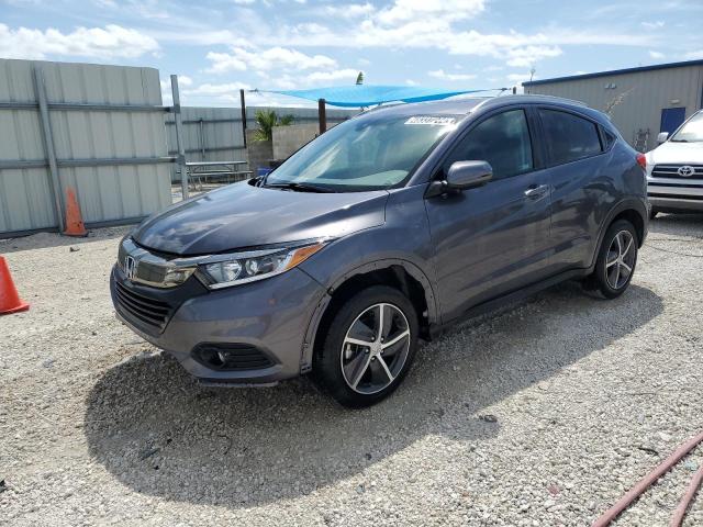 3CZRU5H56NM741194 - 2022 HONDA HR-V EX GRAY photo 1