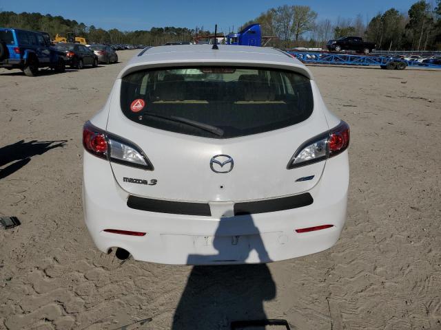 JM1BL1MP5D1770708 - 2013 MAZDA 3 I WHITE photo 6