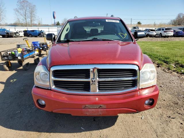 1D4HB58216F164592 - 2006 DODGE DURANGO LIMITED RED photo 5