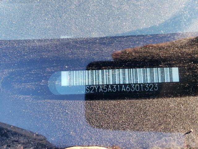 JS2YA5A31A6301323 - 2010 SUZUKI SX4 GRAY photo 13
