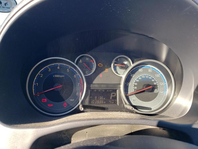 JS2YA5A31A6301323 - 2010 SUZUKI SX4 GRAY photo 9