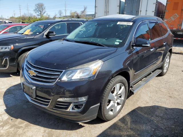 1GNKRJKDXEJ194629 - 2014 CHEVROLET TRAVERSE LTZ CHARCOAL photo 1