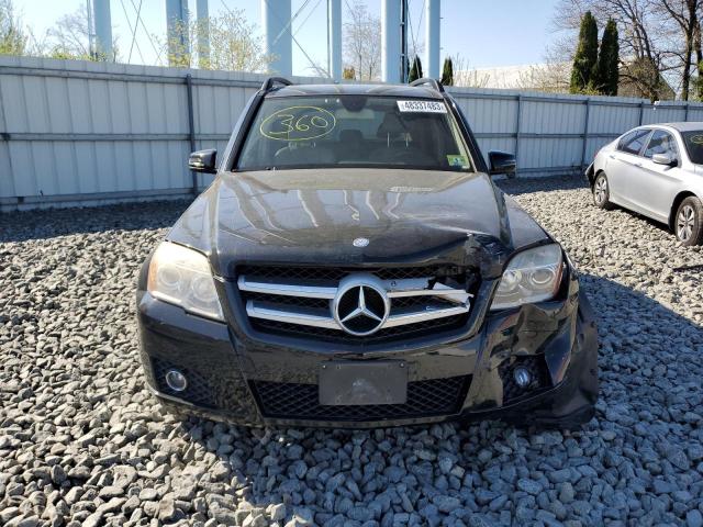 WDCGG8HB8CF775432 - 2012 MERCEDES-BENZ GLK 350 4MATIC BLACK photo 5